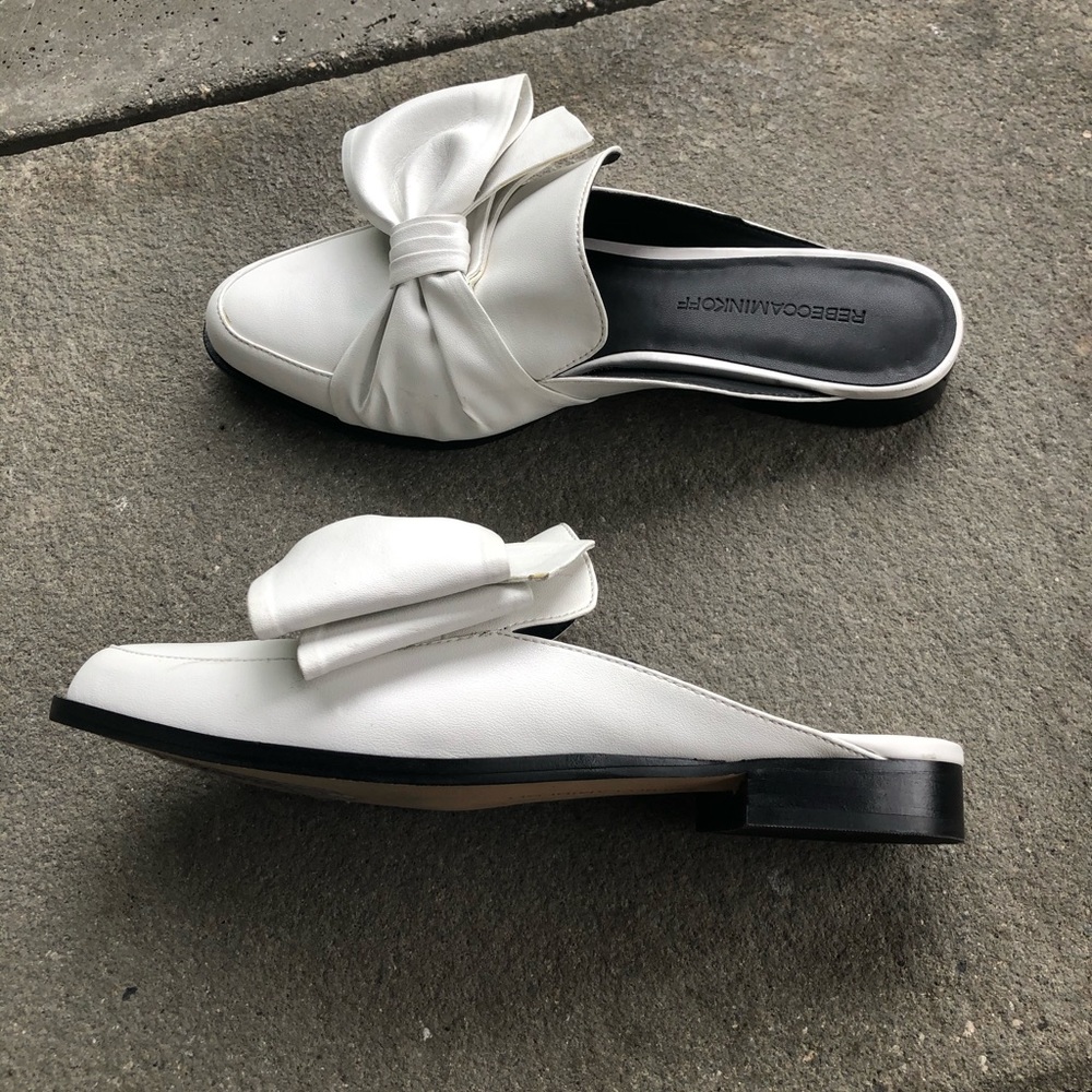 REBECCA MINKOFF Alexis Bow Mule. **NWOT**